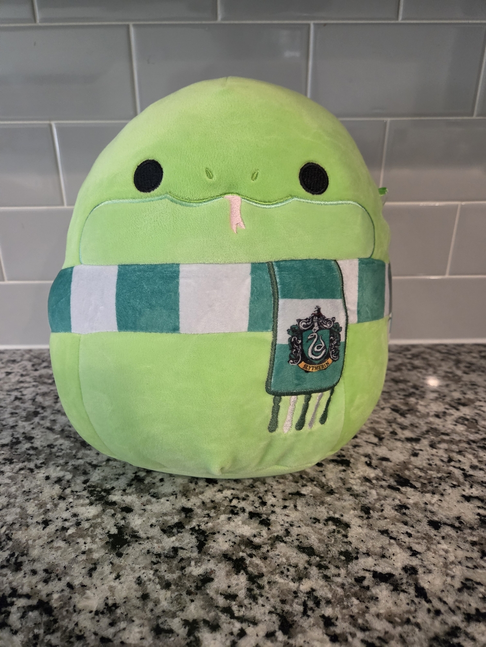 Slytherin Green Plush Squishmallow NWT Decorative Pillow - Harry Potter